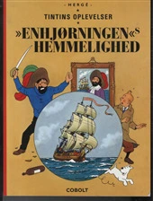 Tintin: Enhjørningenampapos Hemmelighed Softcover - Cobolt Hardback - 9788770854375