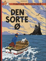 Sort Tintin: Den E Softcover - Cobolt Hardback  - 9788770854474