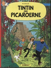 Tintin: Tintin Picaroerne Softcover - Cobolt Hardback  - 9788770855402