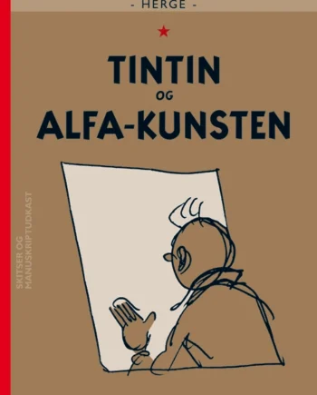 Tintin Alfa Kunsten Softcover - Cobolt Hardback  - 9788770855419