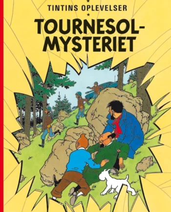 Tintin: Tournesolmysteriet Softcover - Cobolt Hardback  - 9788770856195