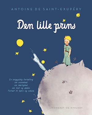 Den Lille Prins Mørkeblå Antoine Saint Exupry Bog - Hardback  - 9788711915202