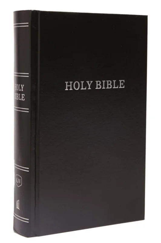 Sort Kjv Pew Bible Print Hardcover Black Red Letter Comfort Print - Hardback - 9780718096793