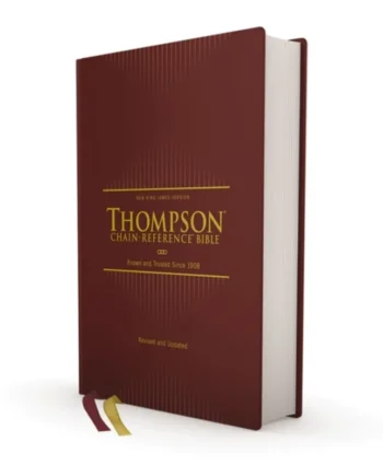 Nkjv Thompson Chain Reference Bible Hardcover Red Letter Comfort Print - Zondervan Hardback  - 9780310459408