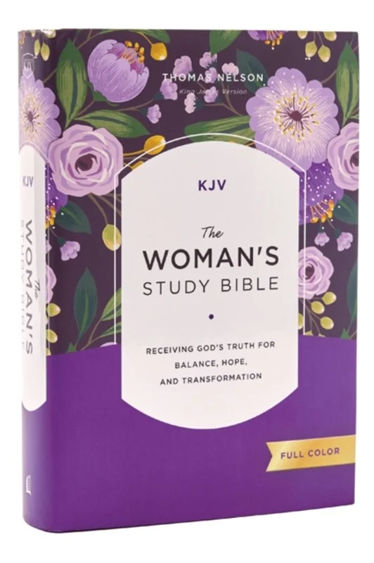 Kjv The Woman Study Bible Hardcover Red Letter Full Color Edition Comfort Print - Hardback - 9781400332366