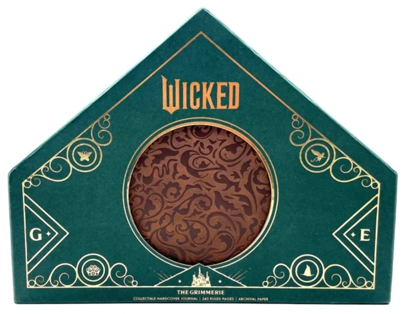 Wicked: The Grimmerie Collectible Hardcover Journal - Hardback - 9798886637397