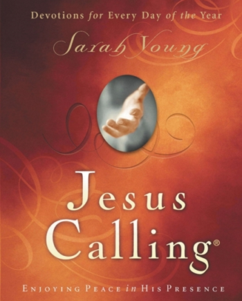 Jesus Calling Padded Hardcover With Scripture References Enjoying Peace His Presence 365 Day Devotional - Hardback  - 9781591451884