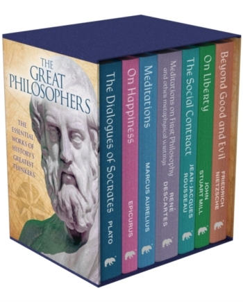 The Great Philosophers Collection Deluxe Book Box - Arcturus Hardback  - 9781398839236