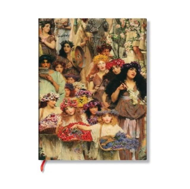 Spring Lawrence Alma Tadema Ultra Unlined Journal - Paperblanks Hardback - 9781439798041