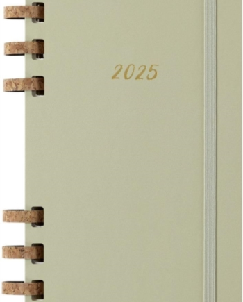 Moleskine 2025 Month Hardcover Spiral Planner Kiwi - Moleskine Hardback  - 8056999271510