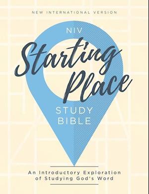 Amp Niv Starting Place Study Bible Hardcover Comfort Printamp Zondervan Bog - Zondervan Hardback  - 9780310450672