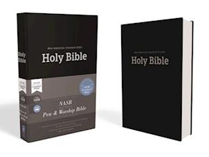 Sort Amp Nasb Church Bible Pew Bible Hardcover Black 1995 Text Comfort Printamp Zondervan Bog - Zondervan Hardback  - 9780310451044