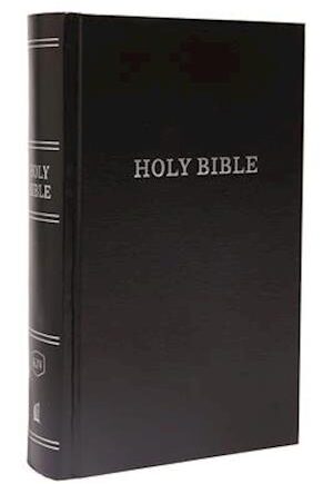 Sort Amp Kjv Pew Bible Hardcover Black Red Letter Comfort Printamp Thomas Nelson Bog - Thomas Nelson Hardback  - 9780718097547