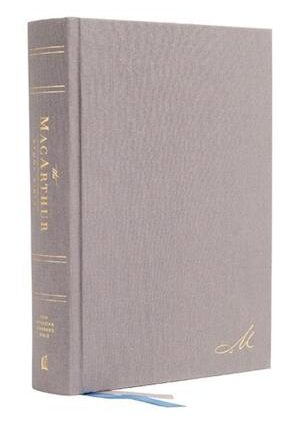 Amp Nasb Macarthur Study Bible 2nd Edition Hardcover Gray Comfort Printamp Thomas Nelson Bog - Thomas Nelson Hardback  - 9780785230304