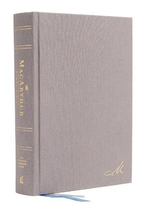 Amp Nasb Macarthur Study Bible 2nd Edition Hardcover Gray Comfort Printamp Thomas Nelson Bog - Thomas Nelson Hardback - 9780785230304