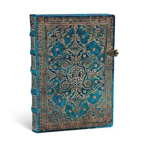 Amp Azure Equinoxe Midi Lined Hardcover Journal Clasp Closureamp Paperblanks Bog - Paperblanks Hardback  - 9781439726808
