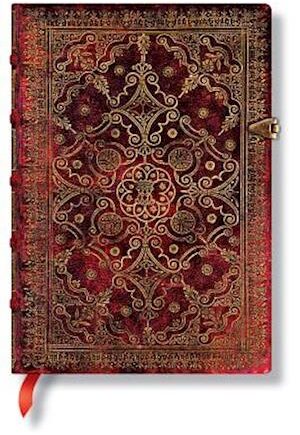 Amp Carmine Lined Hardcover Journalamp Paperblanks Bog - Paperblanks Hardback  - 9781439726877