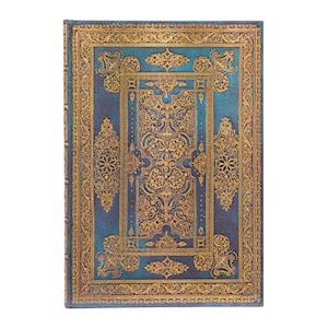 Amp Blue Luxe Luxe Design Midi Unlined Journal Elastic Band Closureamp Bog - N/a Hardback  - 9781439795927