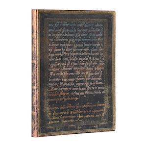 Amp Michelangelo Handwriting Embellished Manuscripts Collection Ultra Lined Softcover Flexi Journal Elastic Band Closureamp Bog - N/a Hardback  - 9781439796344