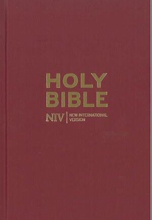 Amp Niv Popular Burgundy Bibleamp New International Version Bog - Hardback  - 9781444701487