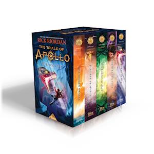 Amp Trials Apollo The 5book Hardcover Boxed Setamp Rick Riordan Bog - Rick Riordan Hardback - 9781484780633