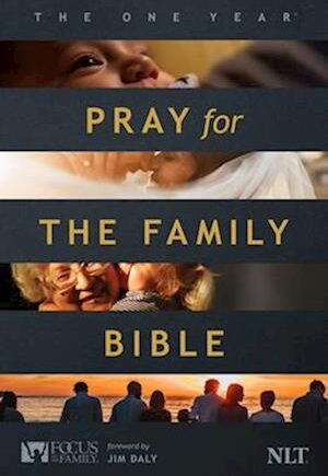 Amp The One Year Pray For The Family Bible Nlt Softcoveramp New Living Translation Bog - Hardback  - 9781496467973