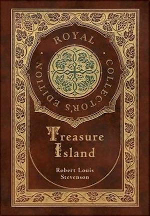 Amp Treasure Island Royal Collectoramp Edition Illustrated Case Laminate Hardcover With Jacket & Robert Louis Stevenson Bog - Hardback  - 9781774378632
