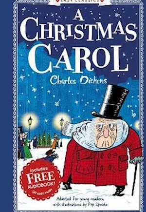 Amp Easy Classics: Charles Dickens Christmas Carol Amp Bog - N/a Hardback  - 9781802633597