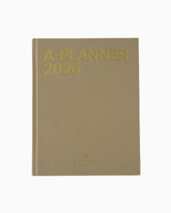 Beige Journal Kalender 2026 2cm 3cm 1cm Marlene - A-journal Hardback